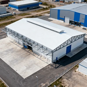 Steel Structure Cold Storage Warehouse Insulated Freezer Building