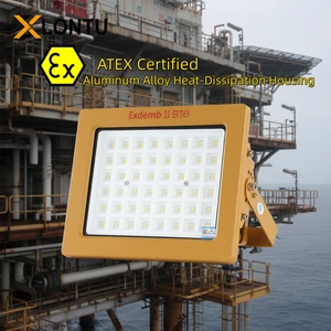 400W High Power ATEX IECEX Explosion Proof Flood Light IP65 Aluminum For Large Industrial Area - Lontu