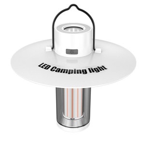 Three Light Sources with Built-in Battery Outdoor Camping Light Type-c Charging Magnet Retro Camping Light
