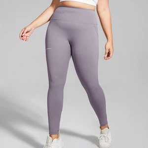 Plus Size Yoga Pants for Women - Stretchy Comfortable Workout Leggings with Wide Waistband for Gym, Running & Activewear