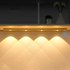 Easy Installation Living Room Rechargeable Wireless Smart Sensor Under Cabinet Light LED Night Light