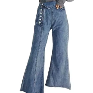 Autumn New Arrival Flared Denim Jeans for Women Fashion Denim Pants Jeans Trousers Jeans Woman