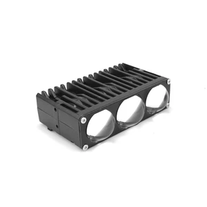 3 Inch LED Grille Light with High/Low Beam & Fan - 160W High Power for Truck/Motorcycle/SUV