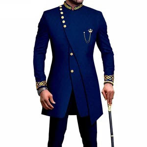 New Casual Men's Suit Slim Two-piece Set Costume Homme Suits for Costume Homme Pour