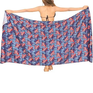 High Quality Beach Wear Bikini Cover up Summer Beach Wrap Female Lightweight Beach Sarong Quick Dry Summer Cover Wrap