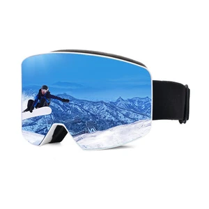 Professional Anti-Fog Ski Goggles Double Layer High Definition Breathable Windproof Eye Protection Outdoor Sports Equipment