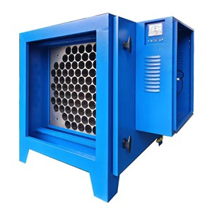 Commercial Restaurant Kitchen Air Purifier Airflow 2000m³/h ESP Filter Oil Fume Removal Electrostatic Precipitator