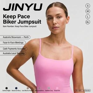 Perth Showroom AUD Cash AU Local Stock Non-Toxic Yoga Tank Women Spaghetti Strap Cropped Australia Wide Wholesale OEM
