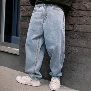 New Arrival Men's Comfortable Loose Jeans High Quality Fashion Denim Trousers for Men