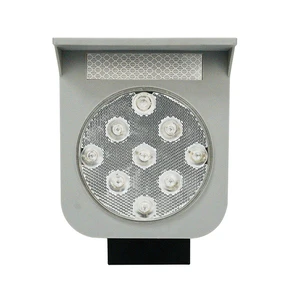 Wholesale Emergency Solar Warning Light Yellow LED Barricade Light for Construction Site Traffic Safety