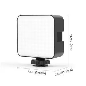 PULUZ 100 LED 2900-6500K 5W Video Splicing Fill Light for Camera Video Camcorder With Cold Shoe mount Tripod Pocket Light
