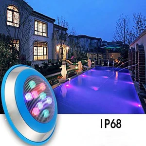 Pool Lamp Wall Mounted Remote Control Color Changing Rgb Ip68 Underwater Waterproof Led Swimming Pool Lights