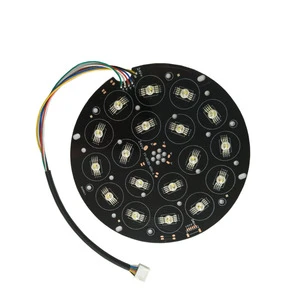 Slim Par LED Stage Light Spare Parts & Accessories 18X10W RGBW 54X3W RGB DMX512 Control IP33 Rated Aluminum Alloy