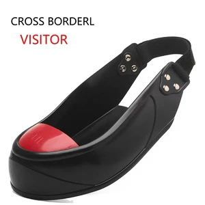 Factory Wholesale Anti Smashing Cowhide Visitor Shoe Covers Construction Free Size Rubber Non slip Safety Steel Toe Shoes