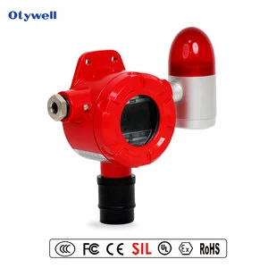 Industrial Commercial Point Type Combustible Gas Monitor IP65 Flameproof Digital Display Gas Detector