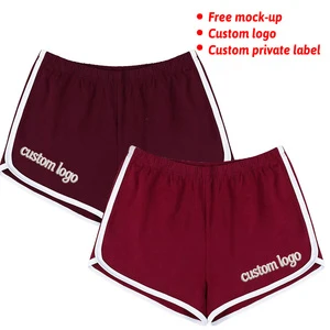 2026 Women's Gym Shorts Custom Plus Size Candy Booty Low Waist Casual Running Breathable Wholesale Workout Shorts Women