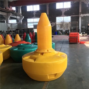 ODM Floating Navigation Buoy with Hinge Customizable Plastic Marine Solar LED Warning Light