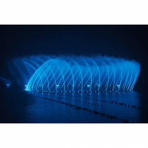 Hot Selling LED Light Musical Fountains Modern Stainless Steel 304 Commercial Outdoor Garden Pool Decorative Eco-Friendly Small