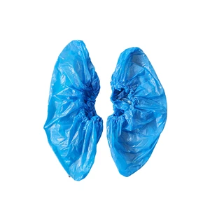 Disposable Waterproof Plastic Safety Shoe Covers for Indoors Disposable Indoor Shoe Covers