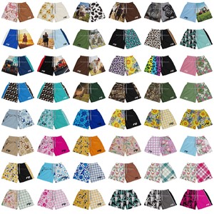 FQ Custom Au Fishing Footy Shorts With Pocket Zip Ladies Highland Pastel Leopard Shorts Sunflower Aussie Shorts Oem Free Design