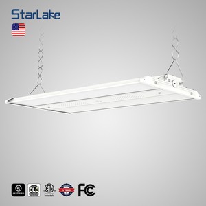 China Supply Industrial Lighting High Bay Lights LEDlinear High Bay Industrial LED Linear High Bay Light for Warehouse
