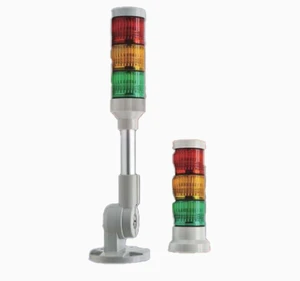 Brightness LED IoT & Landscape Road Warning Indicator Light Tower 40mm Compact Design for Small Equipment