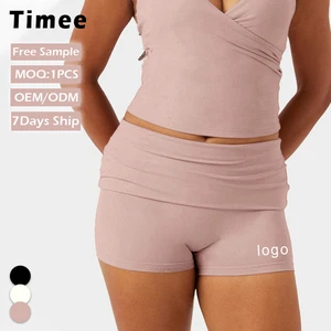 Yoga Women's Hip-lifting And Tight-fitting High-waist Shorts Running And Pilates Training Fitness Shorts