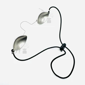 Laser and IPL Medical Grade Stainless Steel Eye Shields Glasses Manual Adjustable Reusable CE Certified-Patient Protection