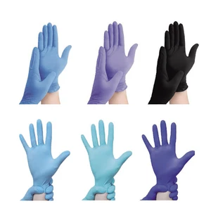 Nitrile Disposable Medical & Dental Consumables Gloves, Powder-Free for Clinic & Lab Use, CE Certified