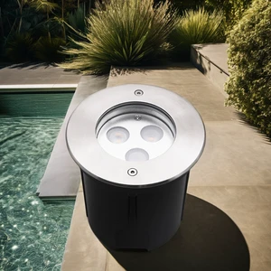 LED Swimming Pool Light RGB 316SS Recessed Underwater Lamp IP68 9W Green Warm White CCT Waterproof Stainless Steel WiFi Control