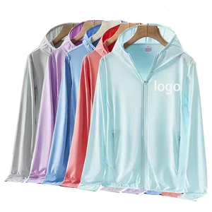Ultra Light Breathable Summer UV Protection Rash Guard Ice Silk Hooded Sun Clothing for Couples 'Ice Feeling' 1113
