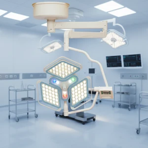 LK/LED-500 New Petal Design LED Surgical Light 140000 Lux Shadowless Operating Lamp for Hospital ICU Surgery Operating Room