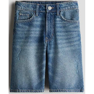 Men's Denim Shorts Straight Cut Casual Summer Jean Shorts with Stretch Fabric Fashionable Comfortable Men's Jeans Shorts