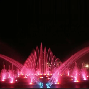 Custom Design 3d Dancing Water Fountain Show Pool Musical Dancing Fountain With Light