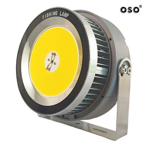 1000W White Fishing Lamp for Boats Ocean Boat Fishing Night Light Luring Fish Over Water IP65 Rated for Water Ship Fishing