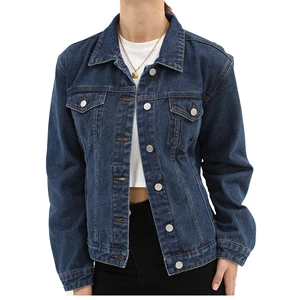 Women Denim Jacket High Quality Long Sleeve Casual Denim Jackets For Women's Popular Styles Regular Wear Denim Jacket Women's