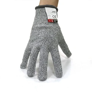 Food Grade Kitchen Anti Cut Glove Level 5 Anti-cut HPPE Safety Protection Knife Proof Cut Resistant Glove Guante Anticorte Nivel