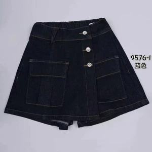 Wholesale Women's Plus Size Black High Waisted Denim Shorts Custom Embroidery Quick Dry Breathable Washed Cargo Denim Shorts