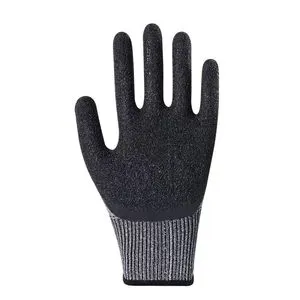 Wholesale 13 Gauge Cut Resistant Touchscreen Knitted Polyester Pu Coated Anti Slip Work Safety Gloves