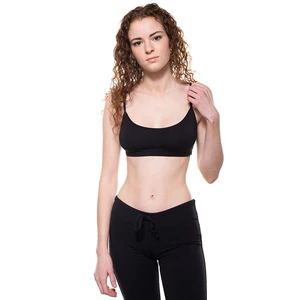 Custom Eco Bamboo Jersey Cami Crop Top Leopard Print Fitted Neckline Short Length Sustainable Bamboo Cami with Logo Printing