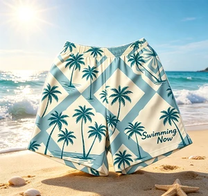Men'S Women'S Casual Hot Beach Swimming Shorts Men'S Fashion Beach Shorts Swimsuit Trunks Loose Sports Swimming Shorts