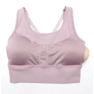 New Arrival High Quality Women Sports Bra Seamless Yoga Fitness Wear Breathable Quick Dry Eco-Friendly Customized Light Support