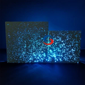 Fiber Optic Brick Lights Glowing Cement Block Good Quality Luminous Indoor Concrete Panel Lights