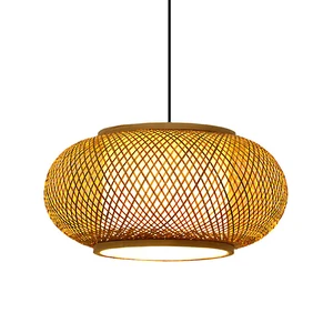 Modern Art Simple and Elegant Handmade Bamboo Lamp for Villa