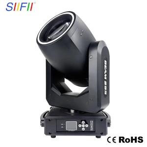 295W RGBW Beam Moving Head Stage Light Double Prisms IP33 Ra80 50000h Aluminum+Plastic Construction DMX512 Control Lighting