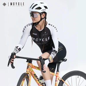 Mcycle Customized Women's Cycling Suit Professional Triathlon Long Sleeve Breathable Speed Suit in Plus Size