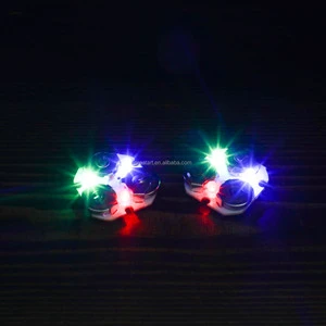 Shake LED Shoes Running Lights with RGB Color Button Switch for Child Shoes (3*AG3 Battery) Easy Installation 1-Year Warranty