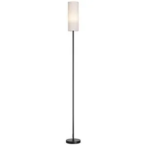 Modern Standing Floor Lamp Dimmable with Stepless Adjustable Colors Remote Control Via Foot Switch and APP Tall FL