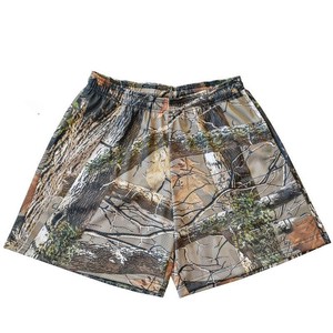 2026 Wholesale Summer Men's Mid Waist Denim Shorts Breathable Streetwear High Quality Double Layer 100% Cotton Camouflage