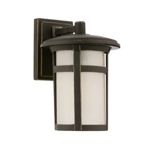 Nighttime Apartment Entry Outdoor LED Square Waterproof Aluminum Wall Lamp for Secure Access